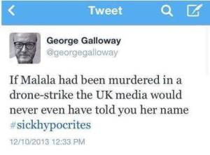 George Galloway Tweet